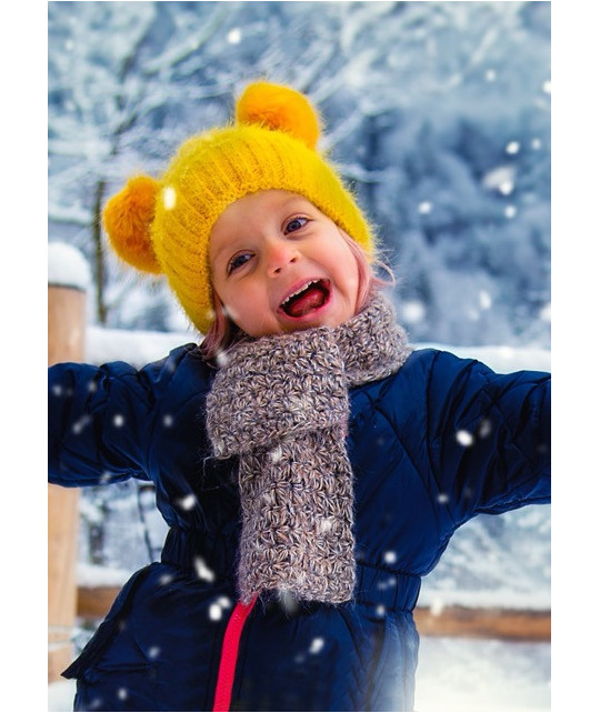 Liberare le vie respiratorie dei bambini in inverno